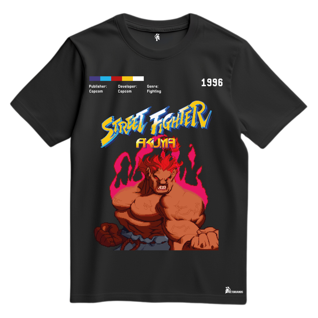 Playera Akuma - X-Men vs. Street Fighter