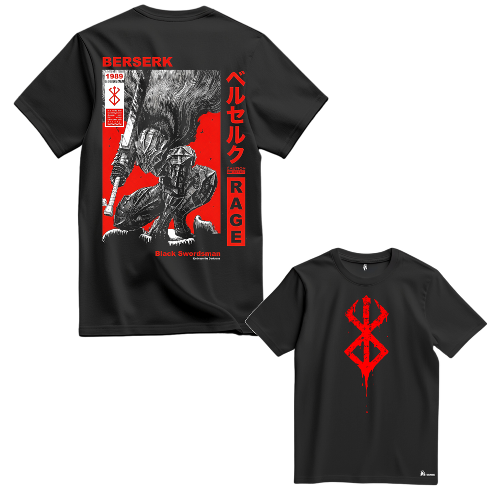 Playera Guts Frente y Espalda - Berserk