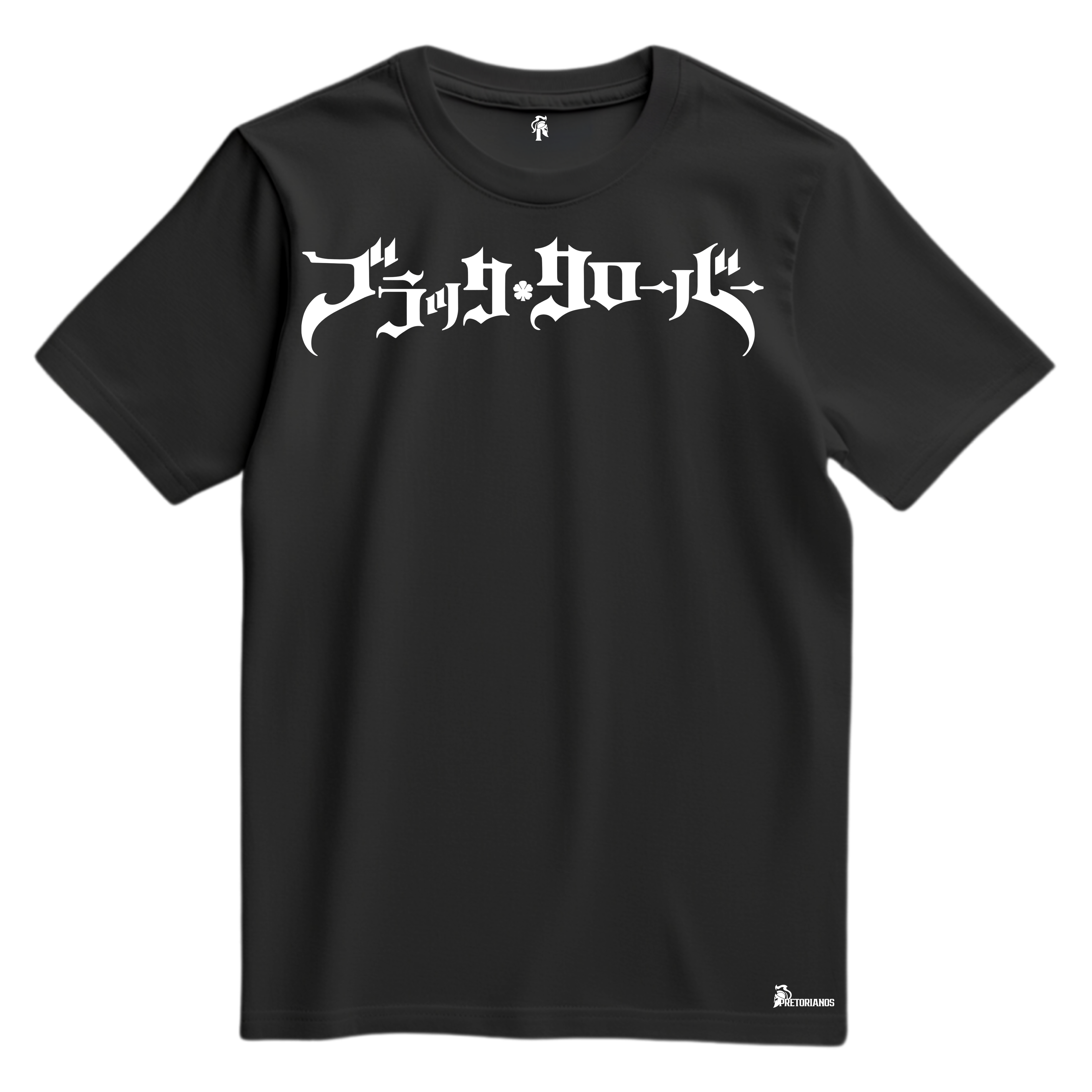 Playera Black Clover Frente y Espalda