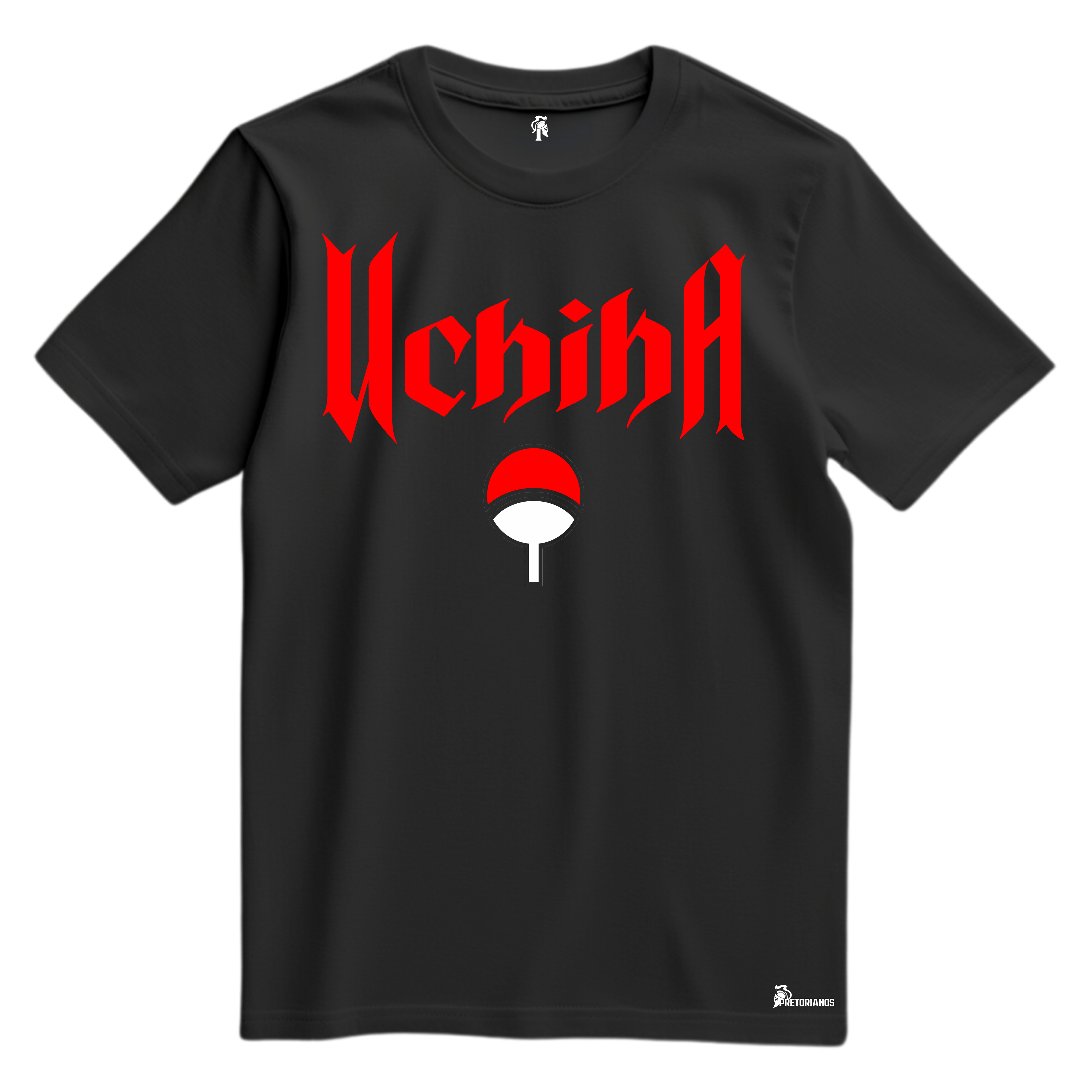 Playera Clan Uchiha Frente y Espalda