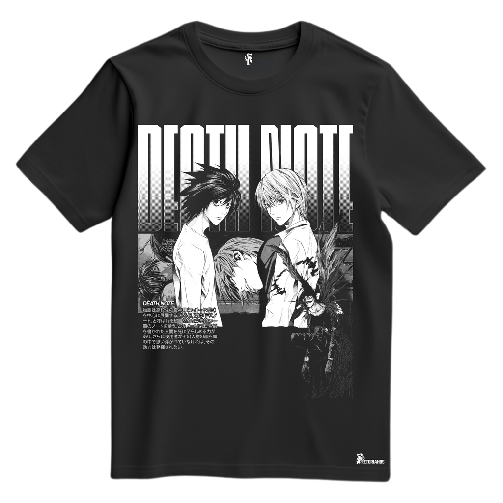 Playera Light Yagami & L - Death Note