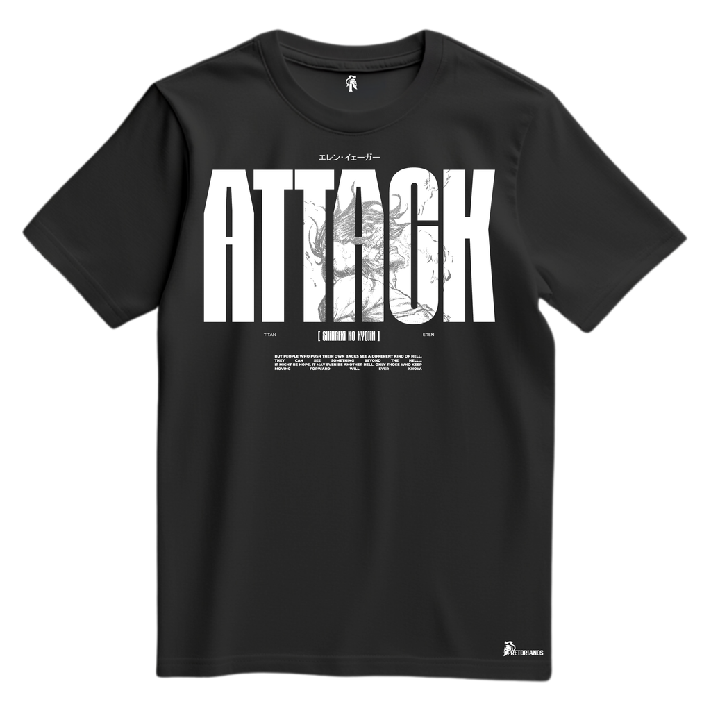 Playera Eren Attack on Titan - Shingeki No Kyiojin
