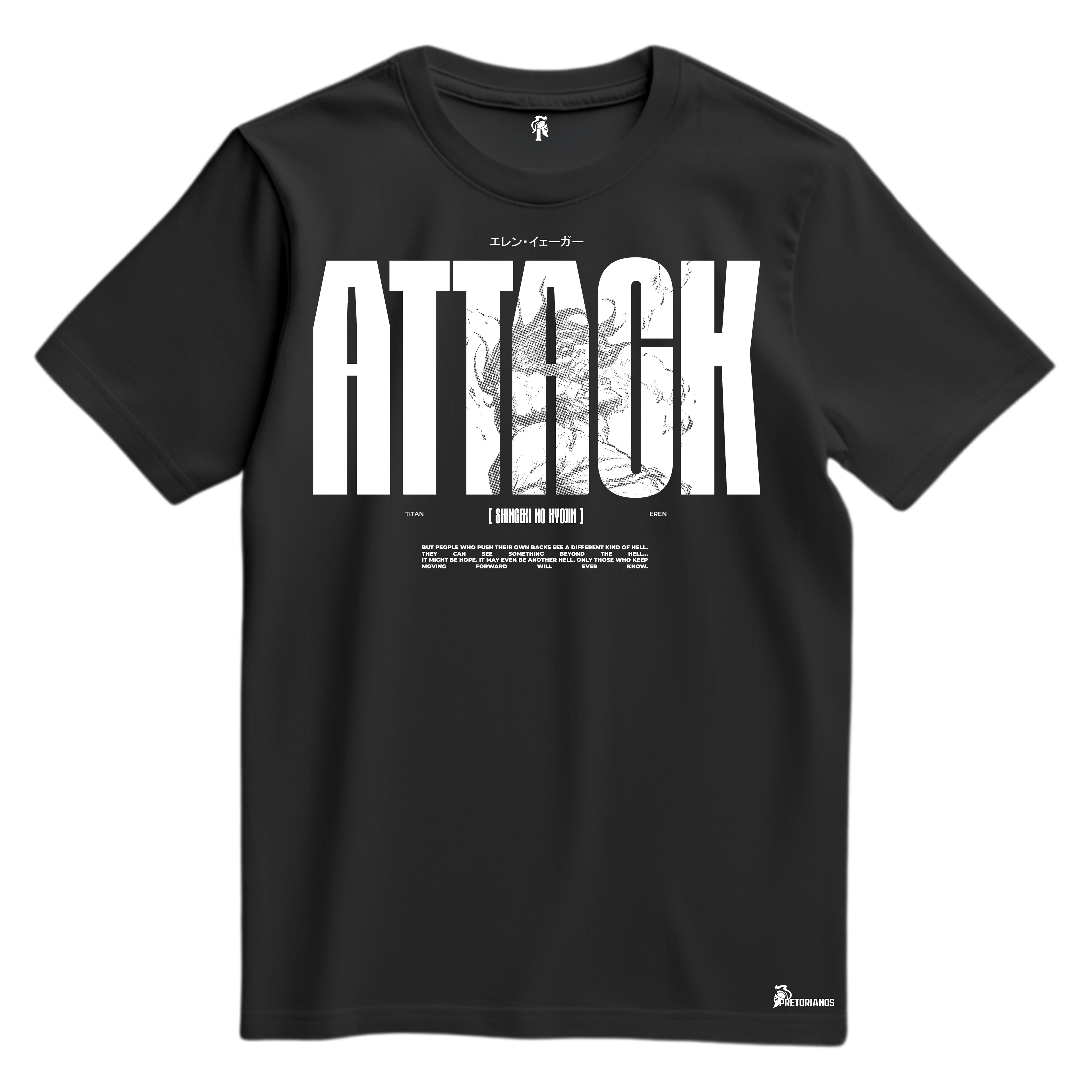 Playera Eren Attack on Titan