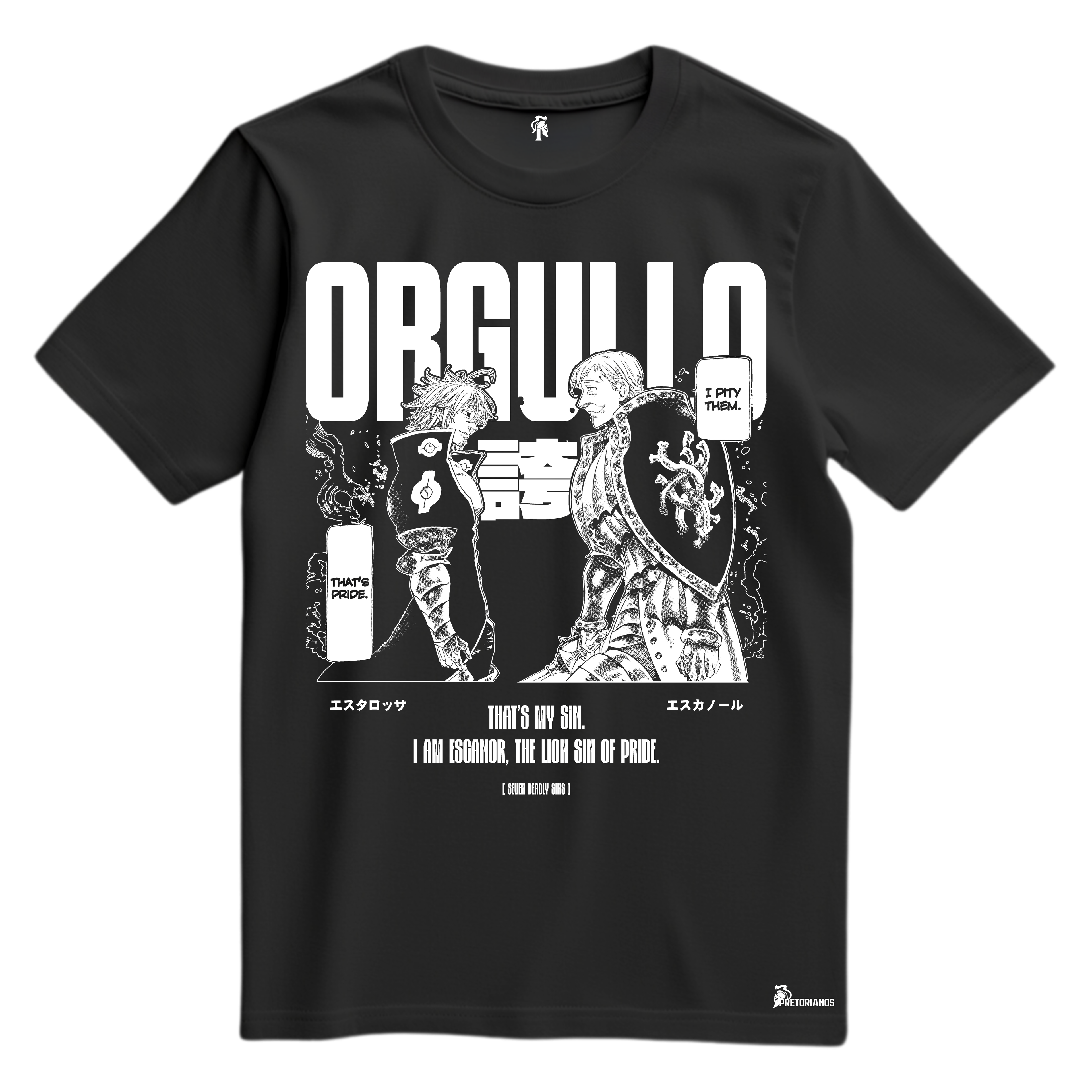 Playera Escanor & Estarossa