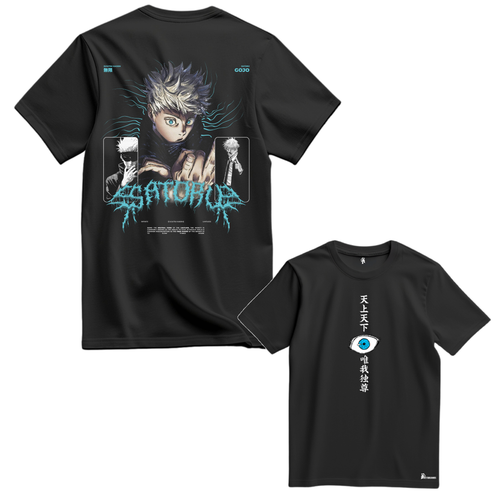 Playera Gojo Vol 2 Frontal y Espalda