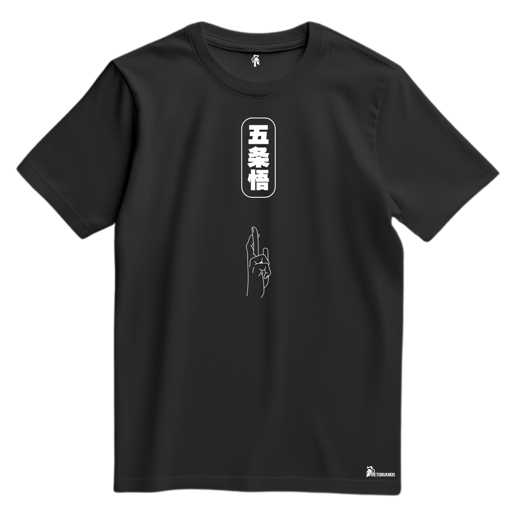 Playera Gojo Frontal y Espalda