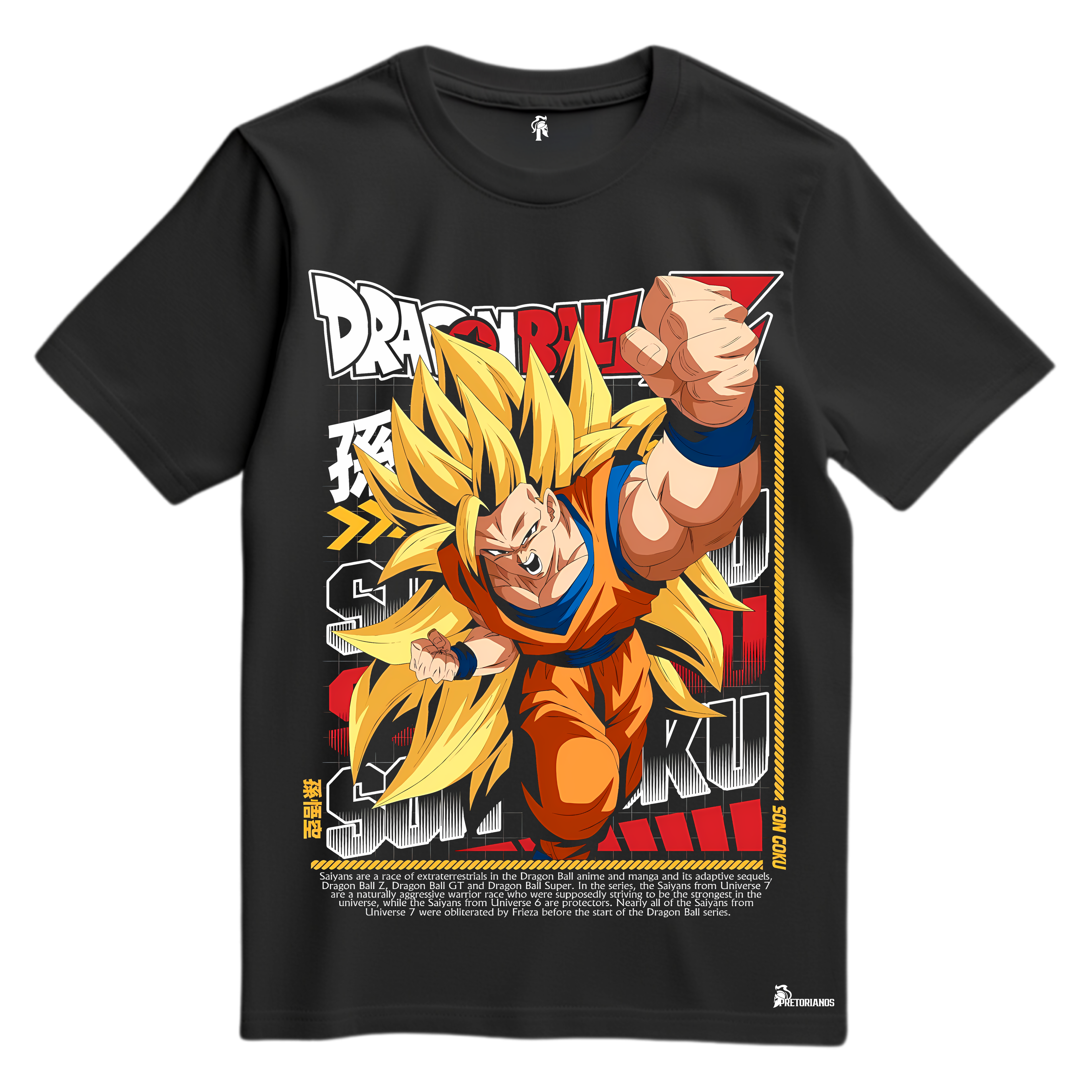 Playera Goku SSj3