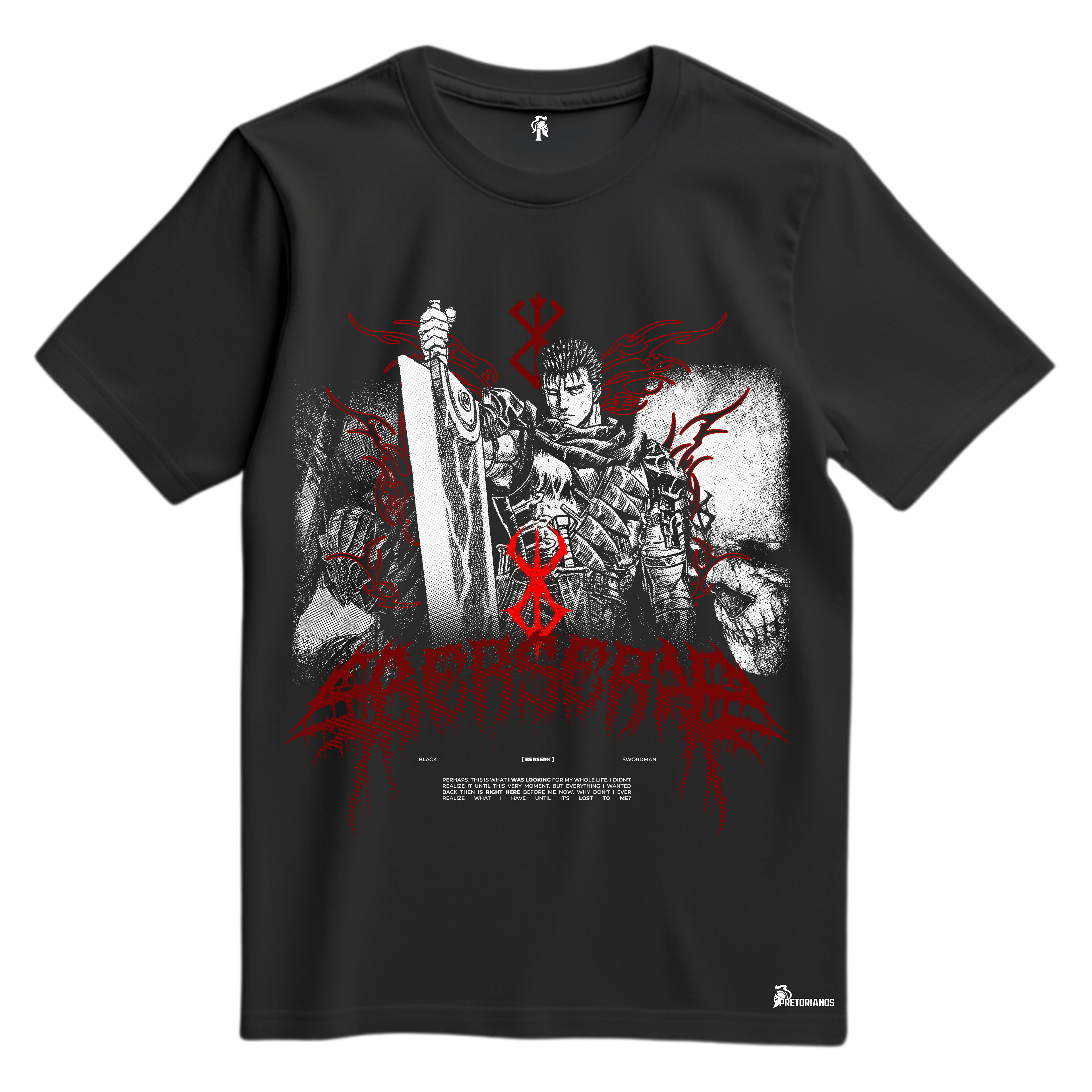 Playera Guts Vol 4 Frente y Espalda