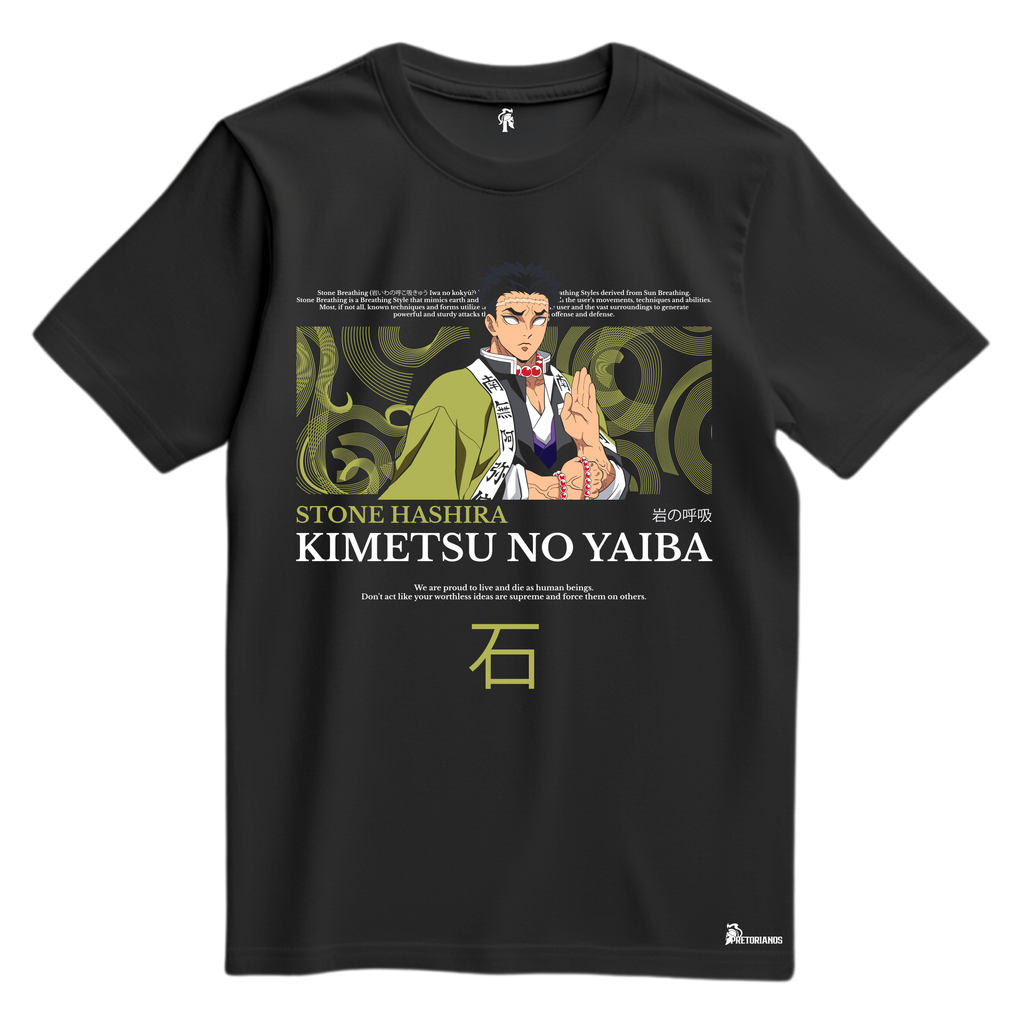 Playera Giomey Pilar de la Roca - Kimetsu No Yaiba