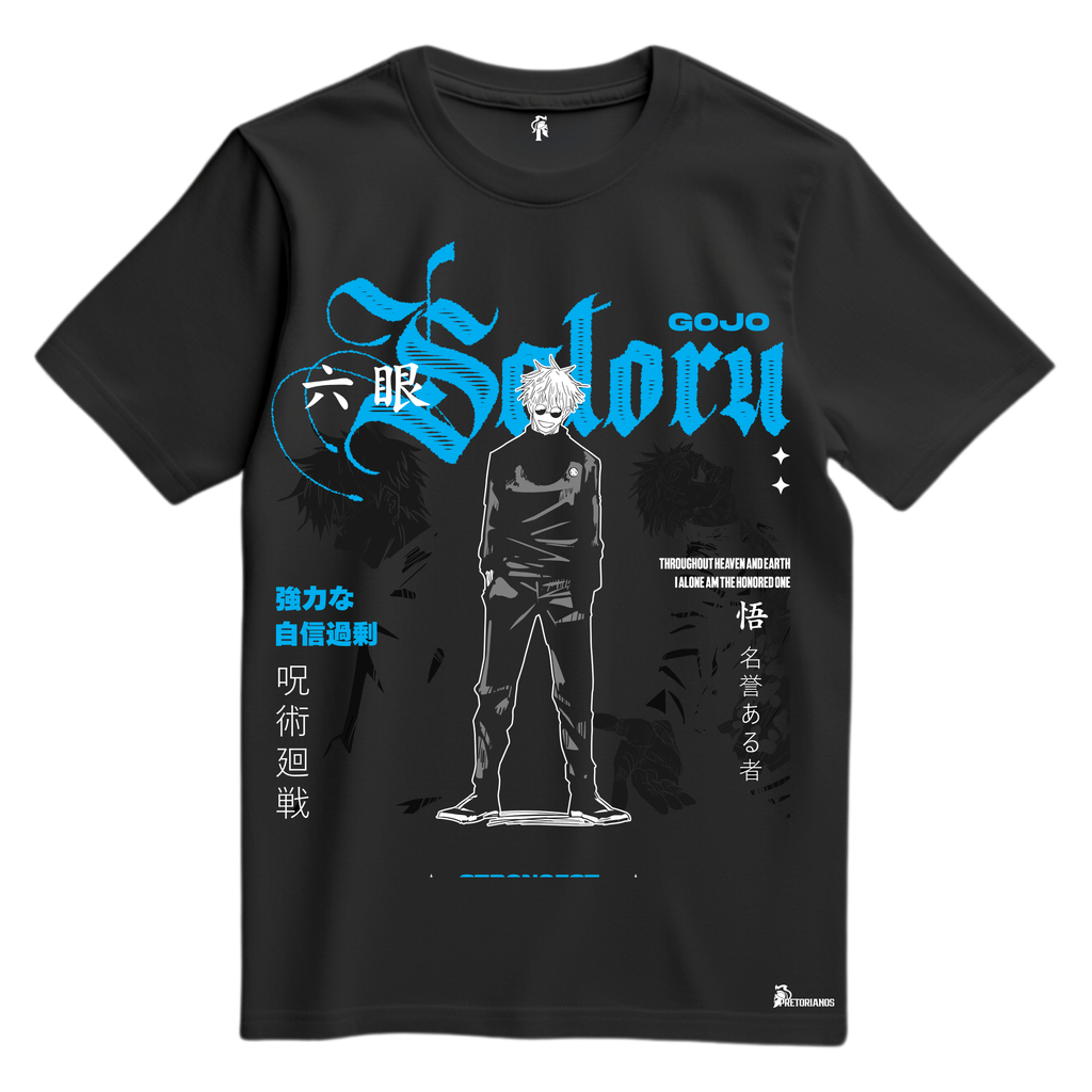 Playera Gojo Vol 3 Frontal y Espalda - Jujutsu Kaisen