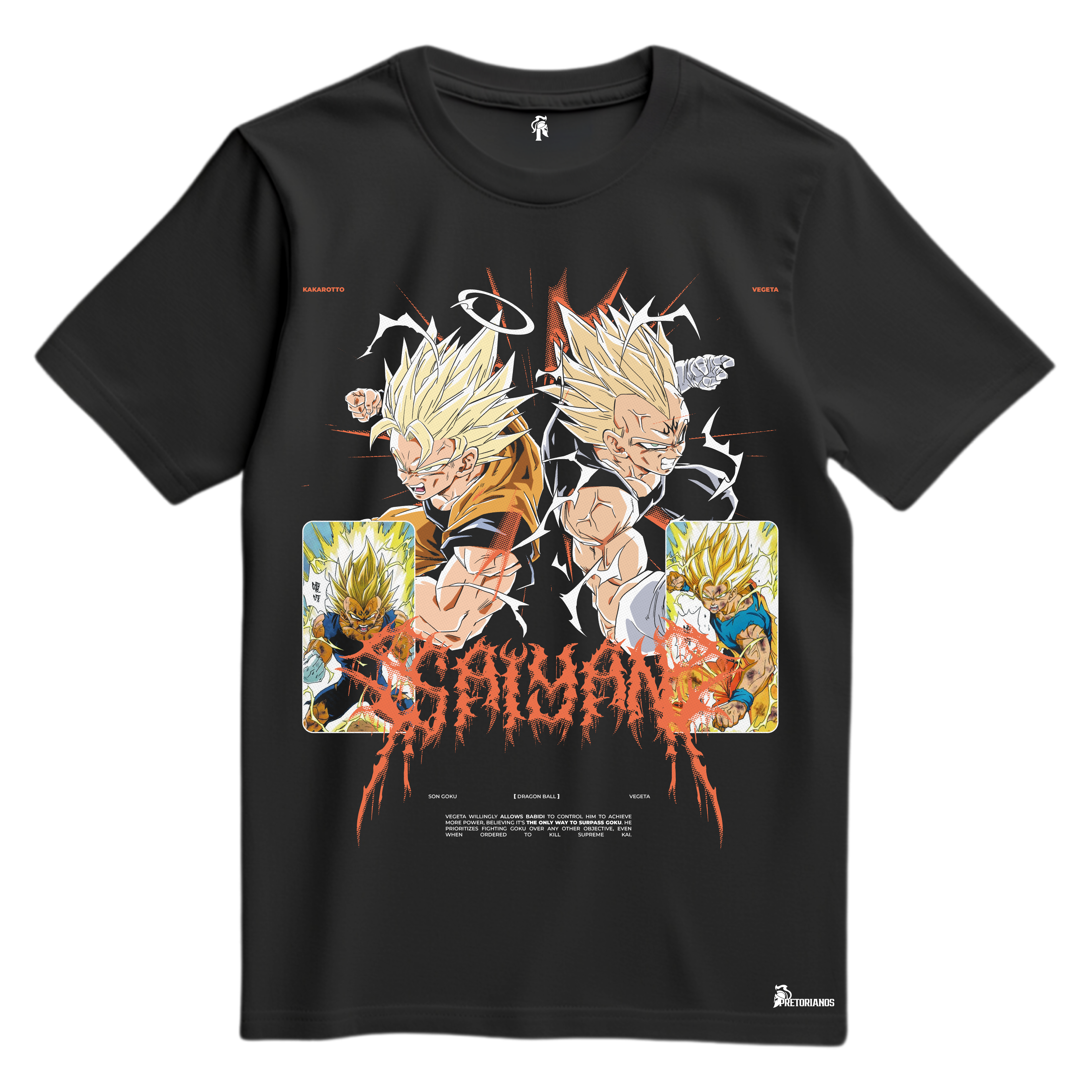 Playera Goku & Vegeta Vol 2
