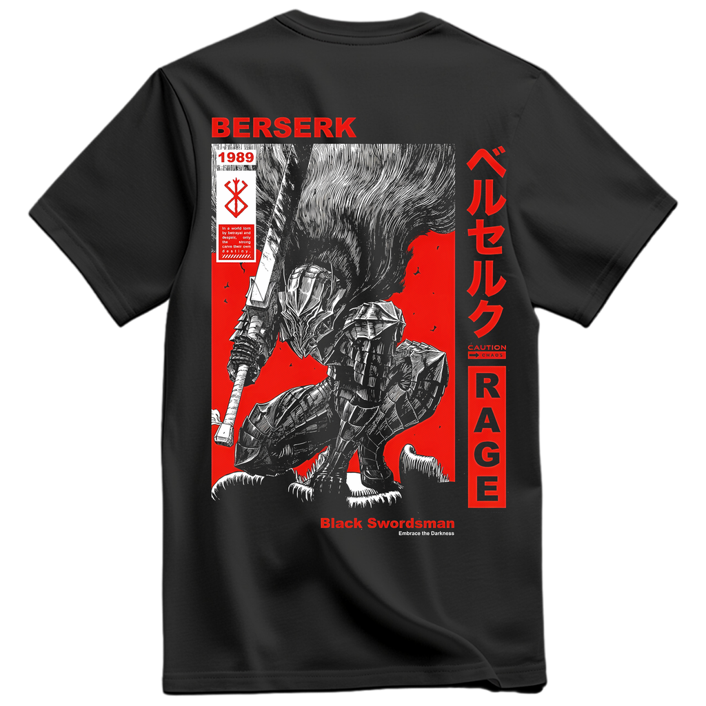 Playera Guts Frente y Espalda