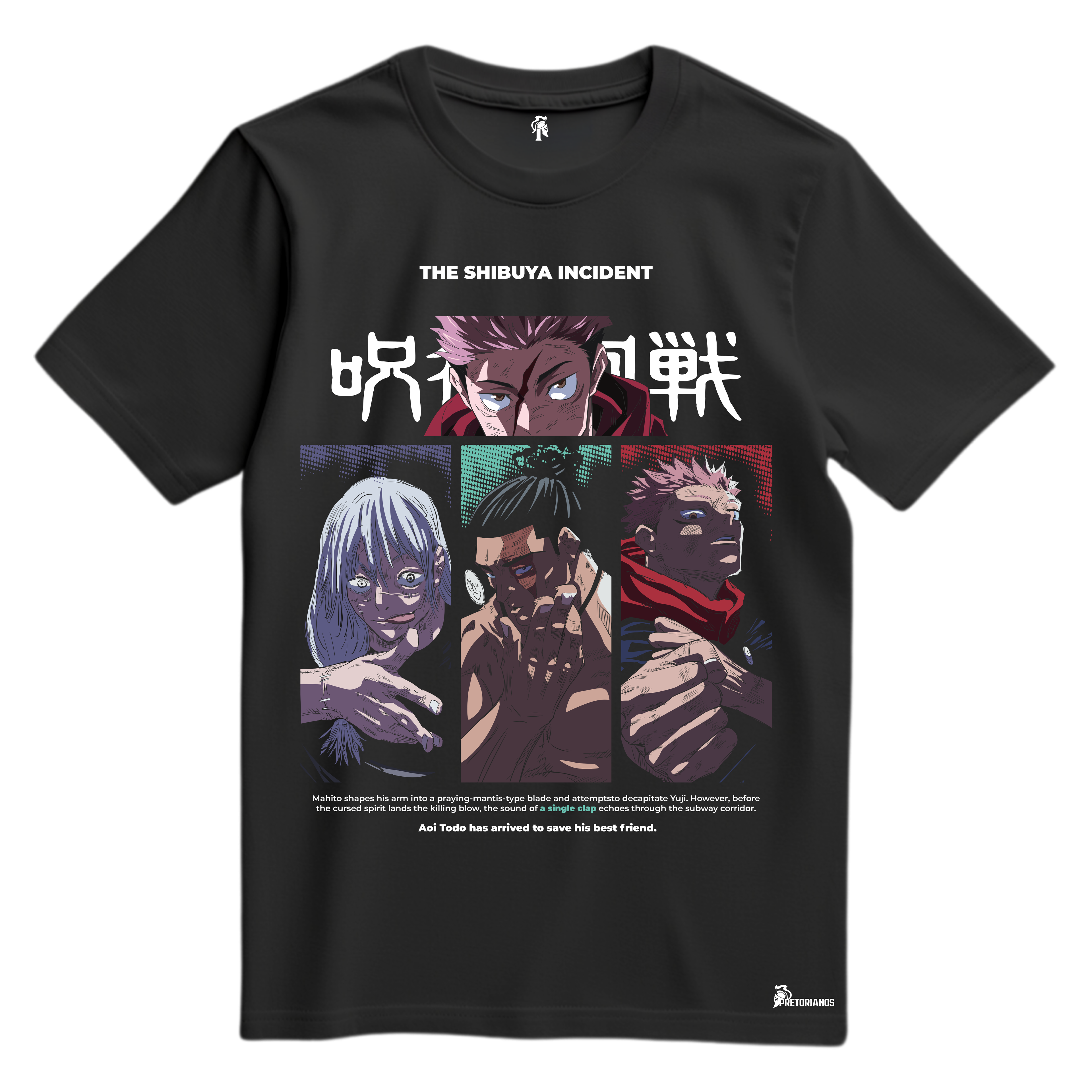 Playera Itadori & Todou & Mahito