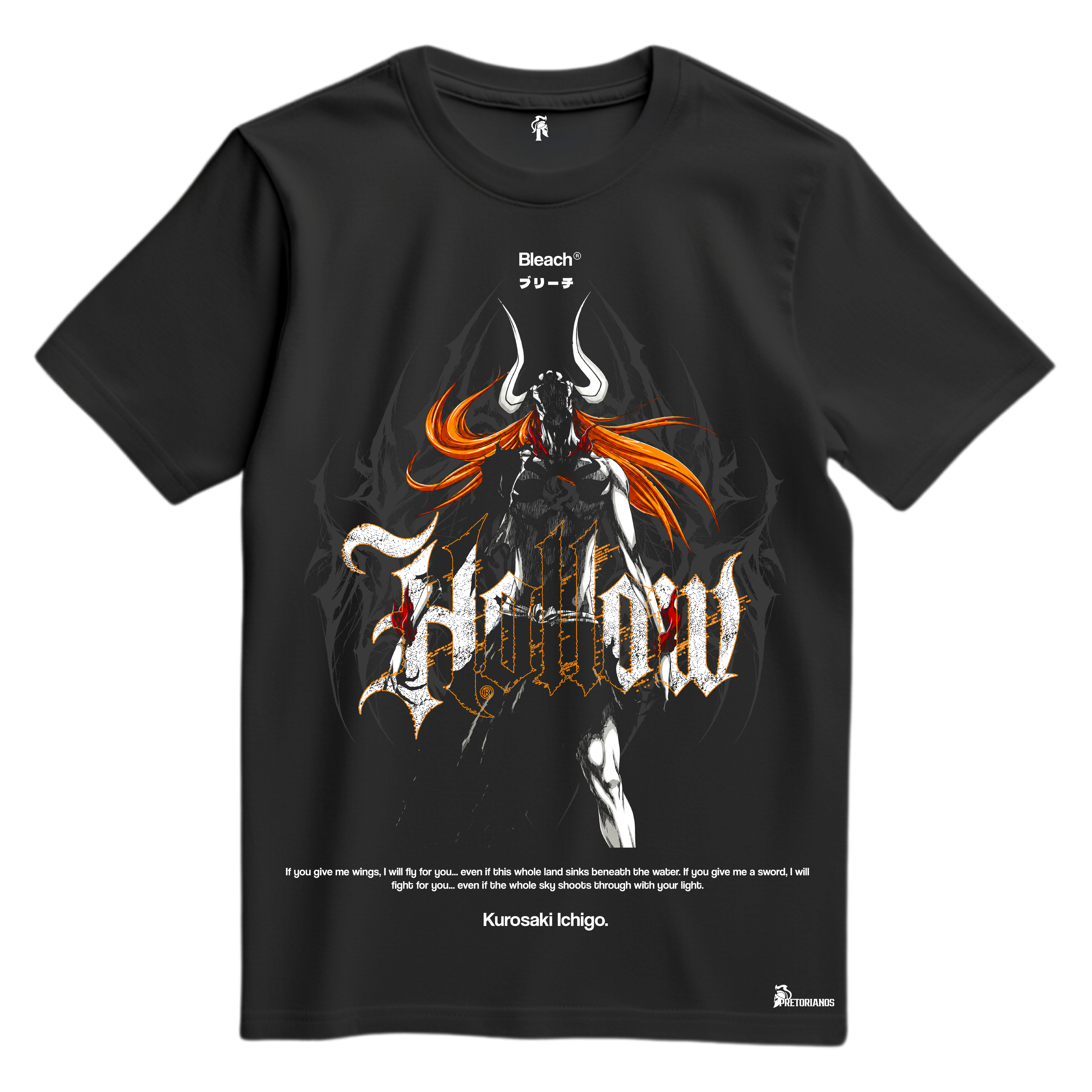 Playera Ichigo Hollow - Bleach