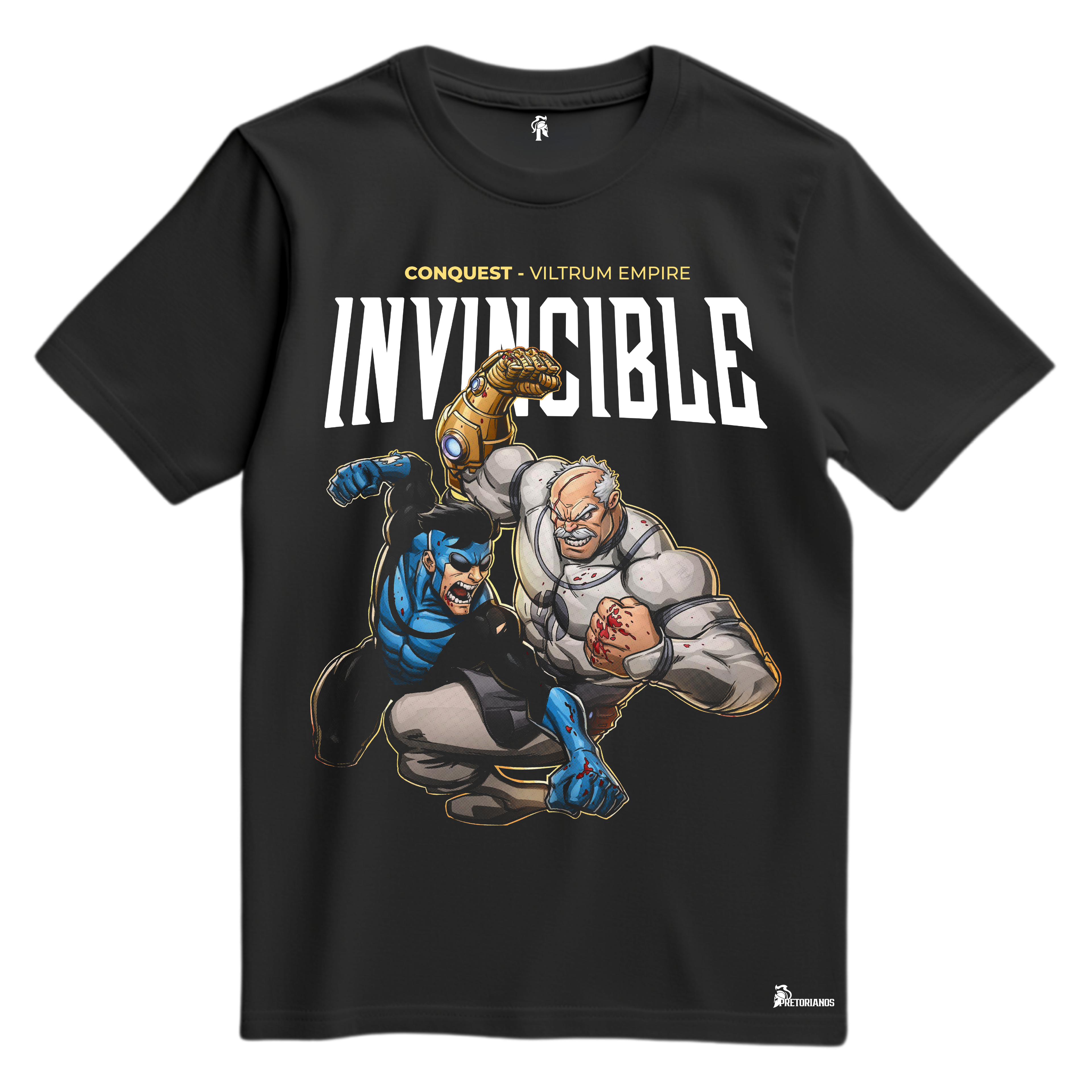 Playera Invencible & Conquest