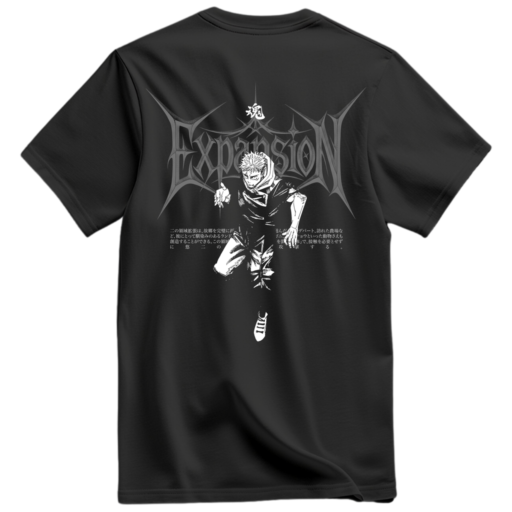 Playera Itadori Yuji Frente y Espalda – Jujutsu Kaisen
