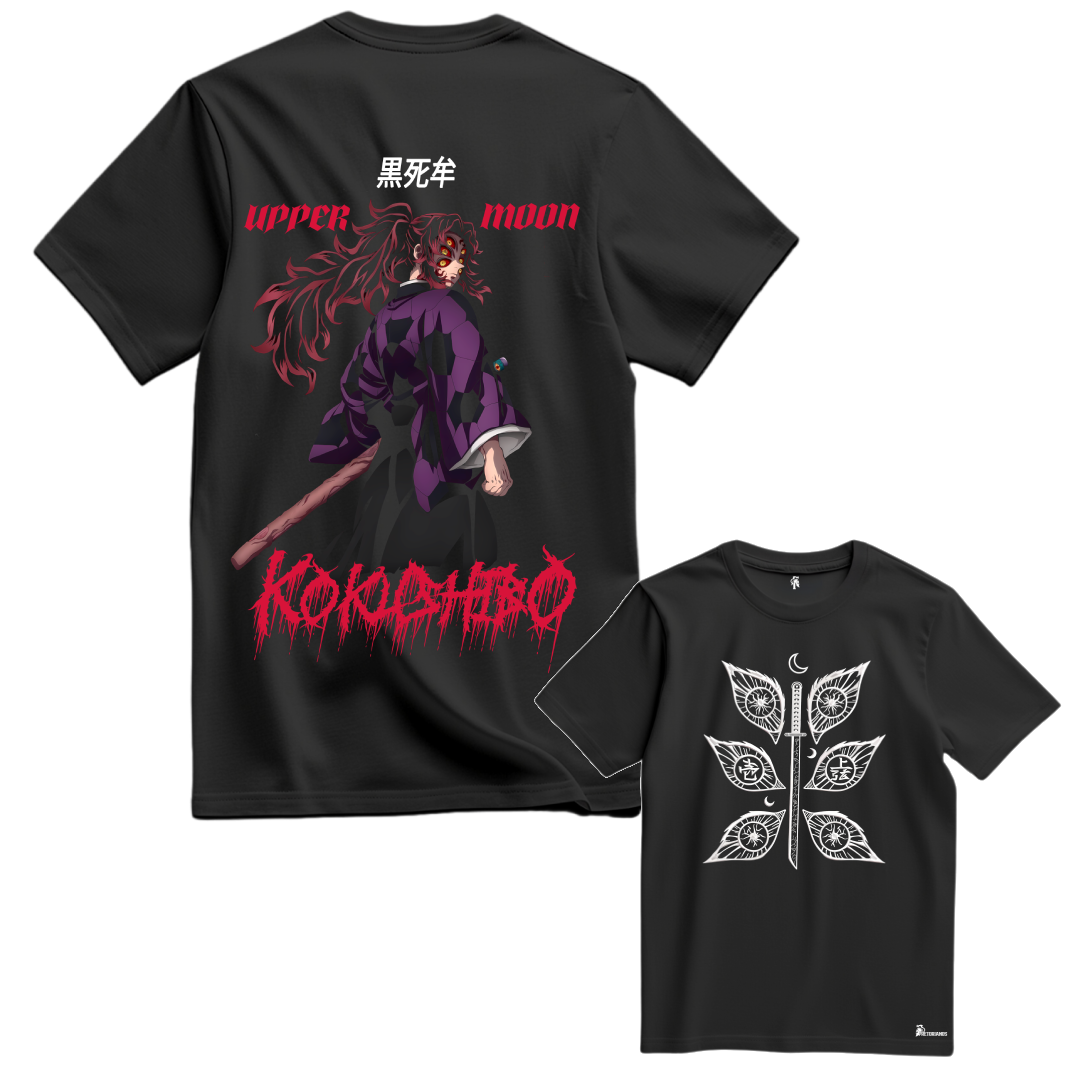 Playera Kokushibo Frente & Espalda Vol 2