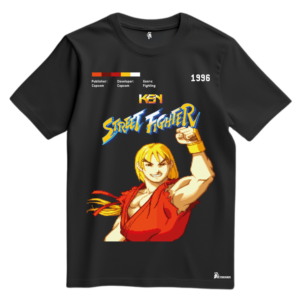 Playera Ken - X-Men vs. Street Fighter