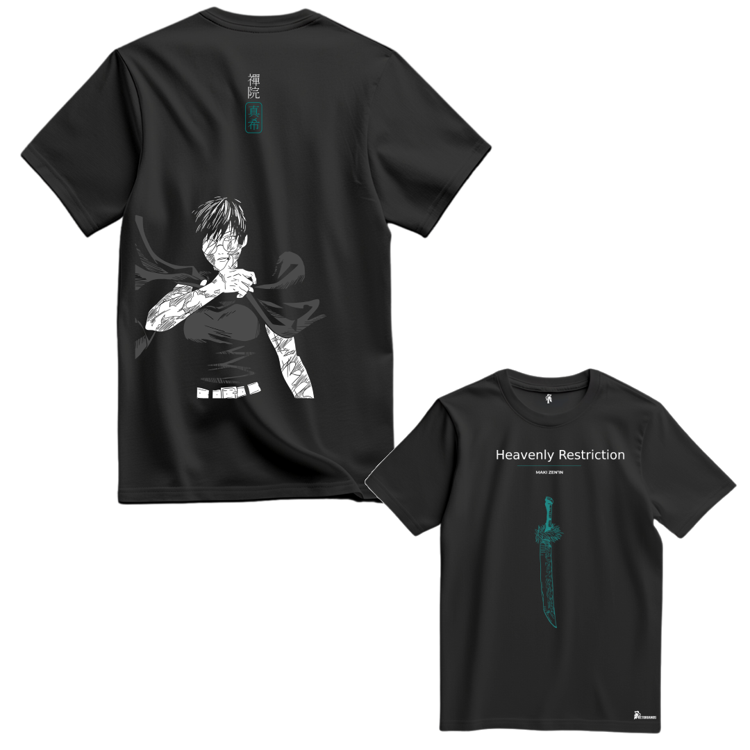 Playera Maki Frontal y Espalda