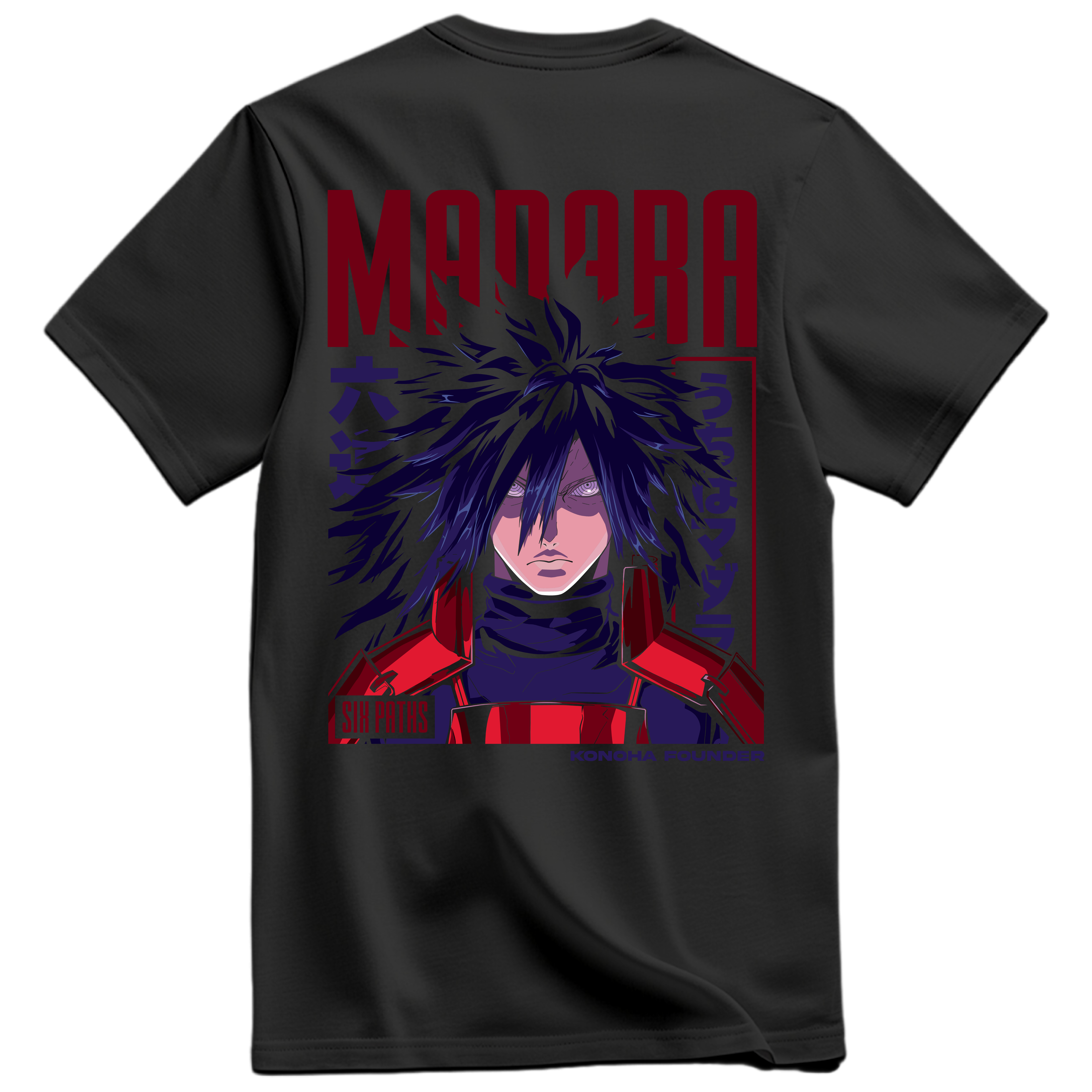 Playera Madara Vol 2 Frente y Espalda