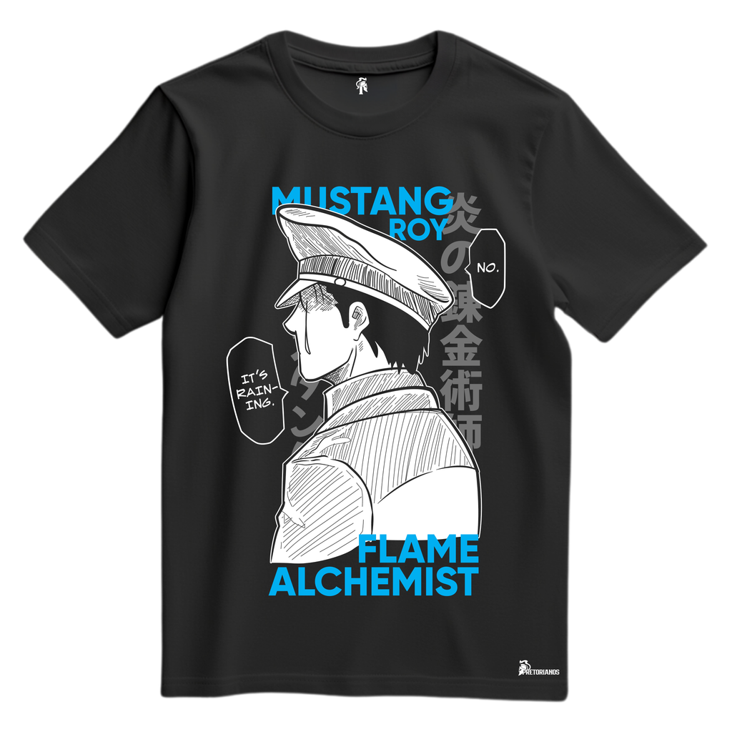 Playera Mustang Roy - Full Metal Alchemists