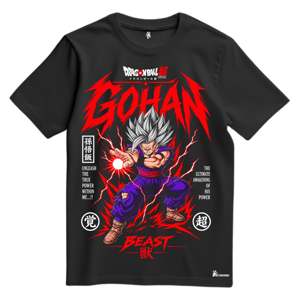 Playera Gohan Beast - Dragon Ball Super
