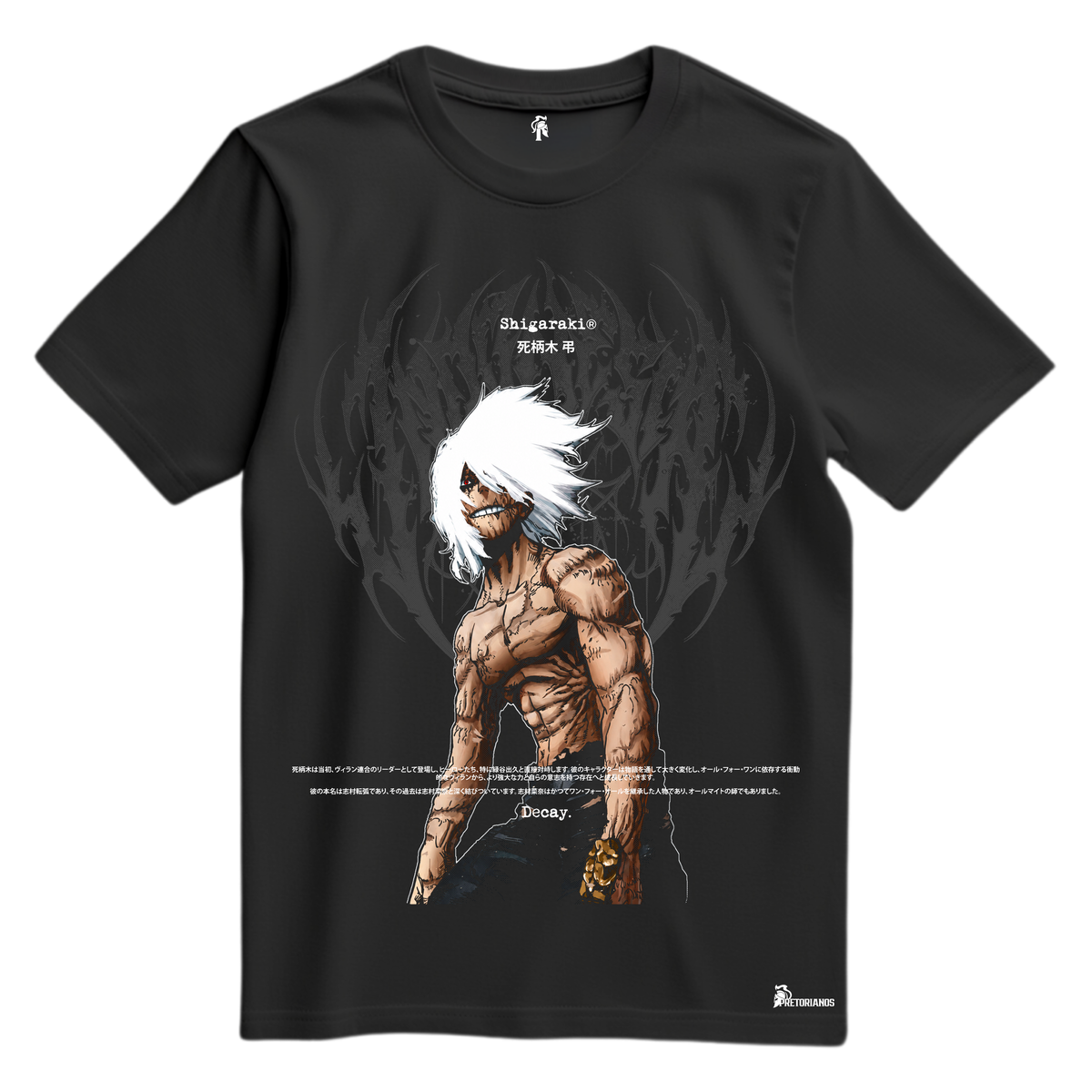 Playera Shigaraki - My Hero Academia