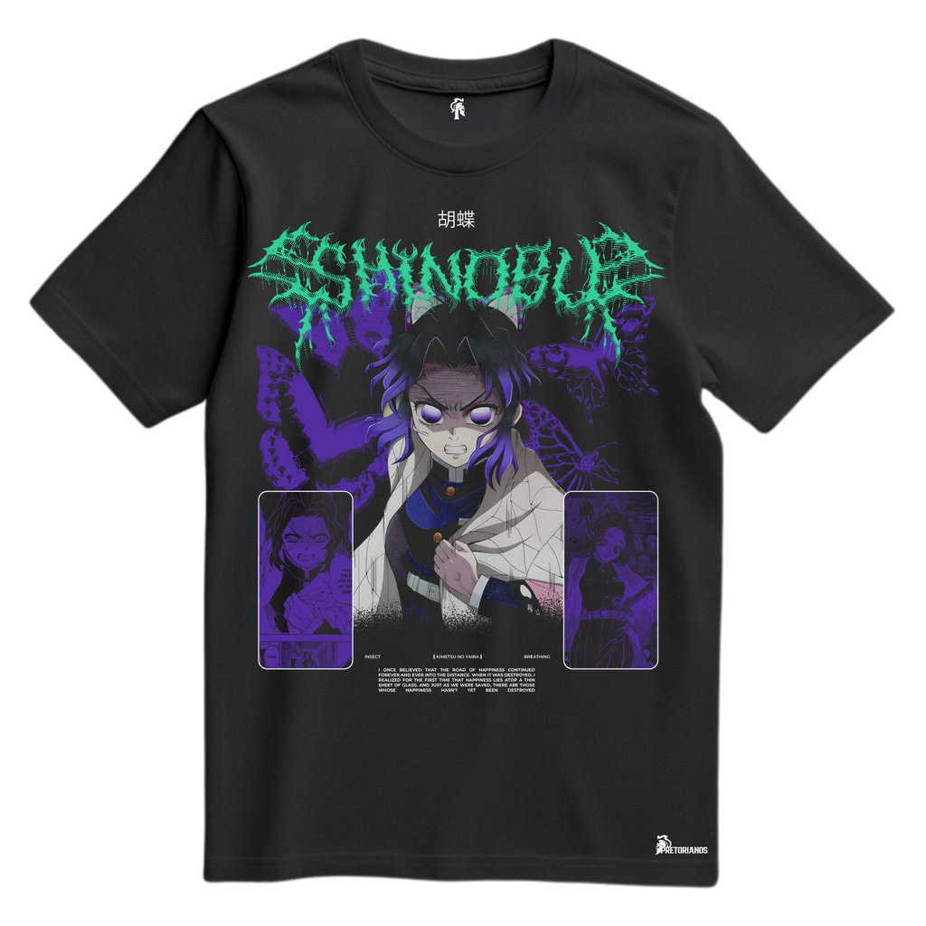 Playera Shinobu Pilar del Insecto - Kimetsu No Yaiba