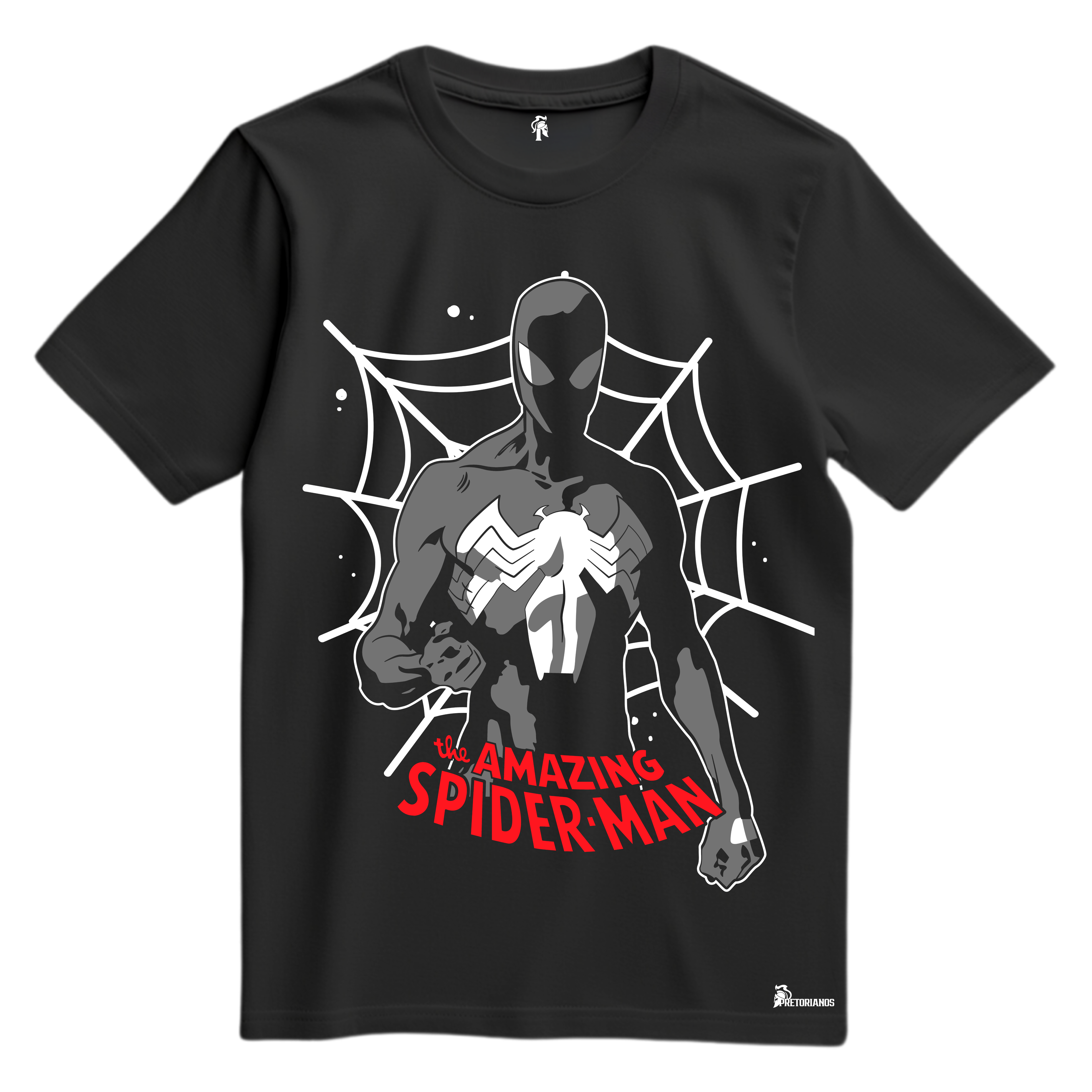 Playera Spider Black