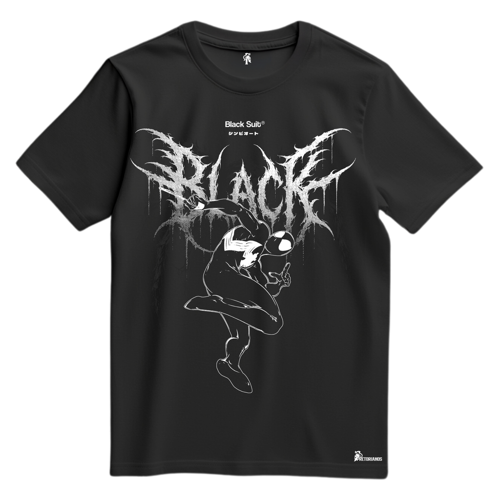 Playera Spider Man Black