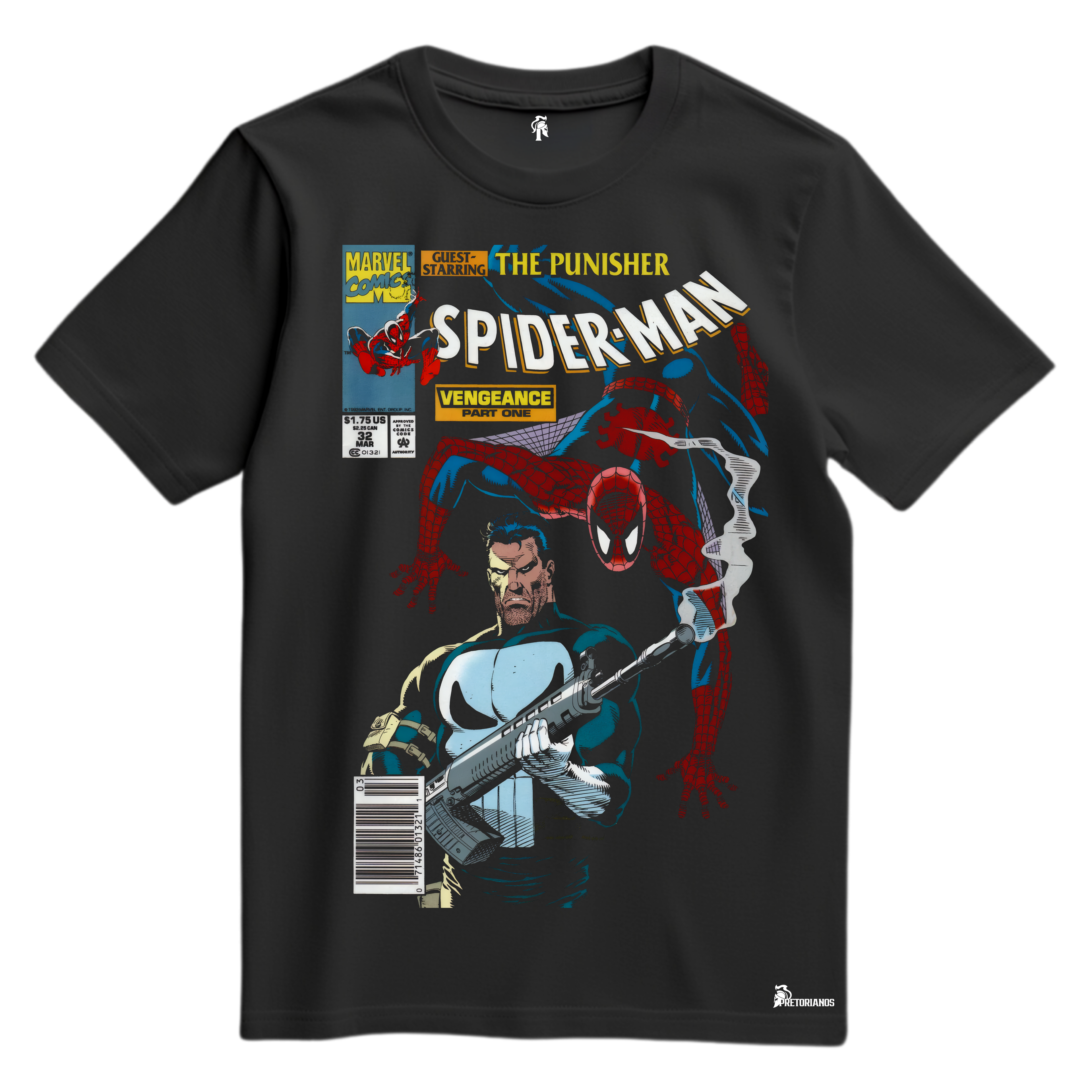 Playera Spider Man & Punisher - Marvel