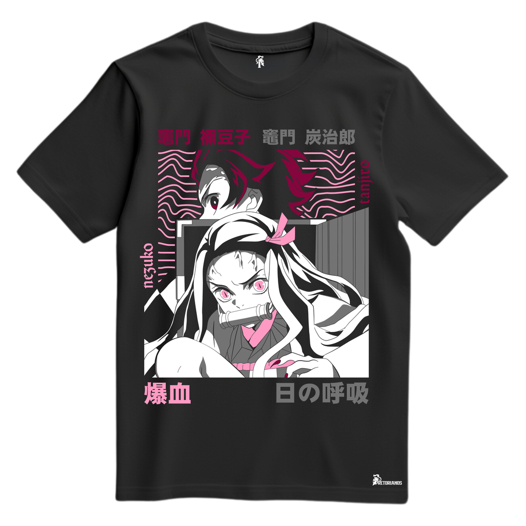 Playera Tanjiro & Nezuko - Kimetsu No Yaiba