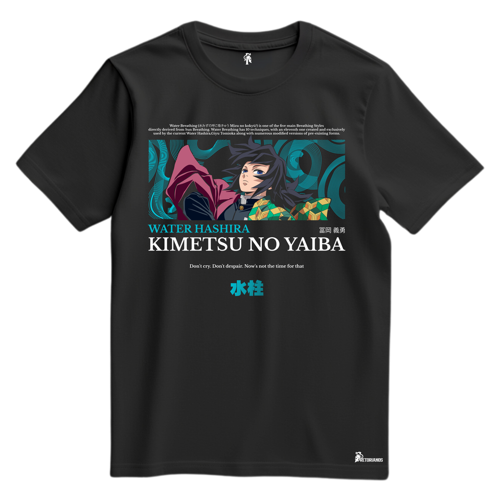 Playera Tomioka Pilar del Agua - Kimetsu No Yaiba