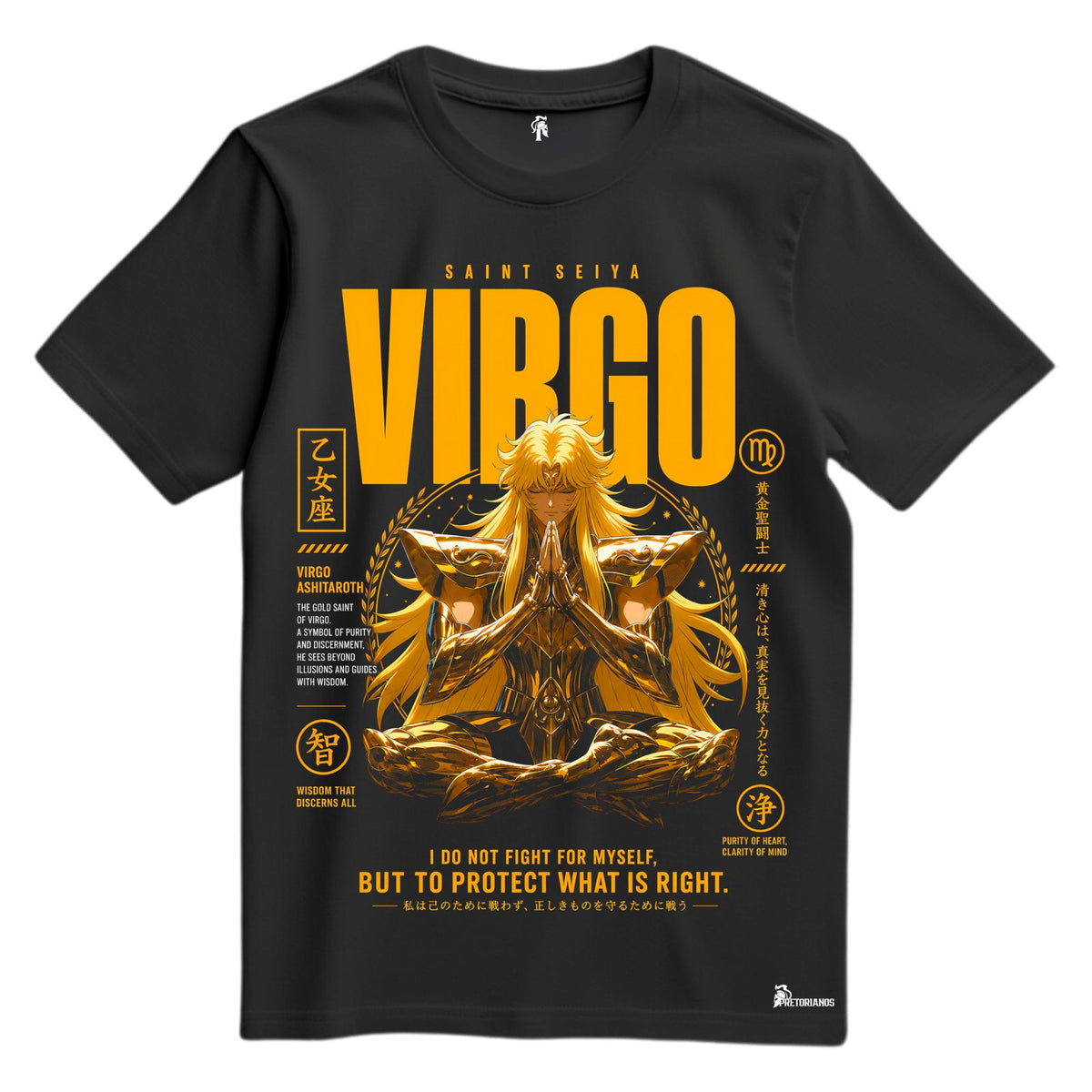 Playera Caballero de Oro Virgo - Caballeros del Zodiaco