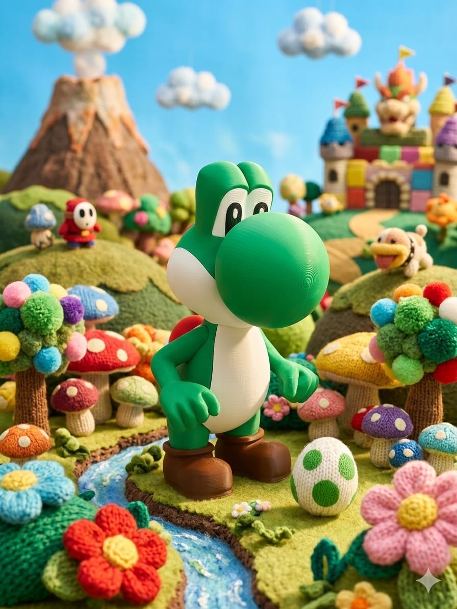 Figura Yoshi 25 cm