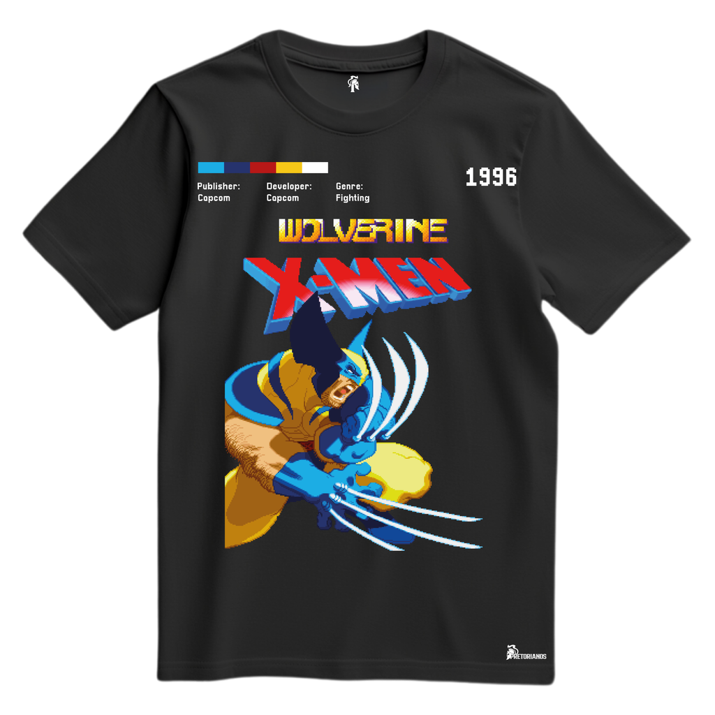 Playera Wolverine - X-Men vs. Street Fighter