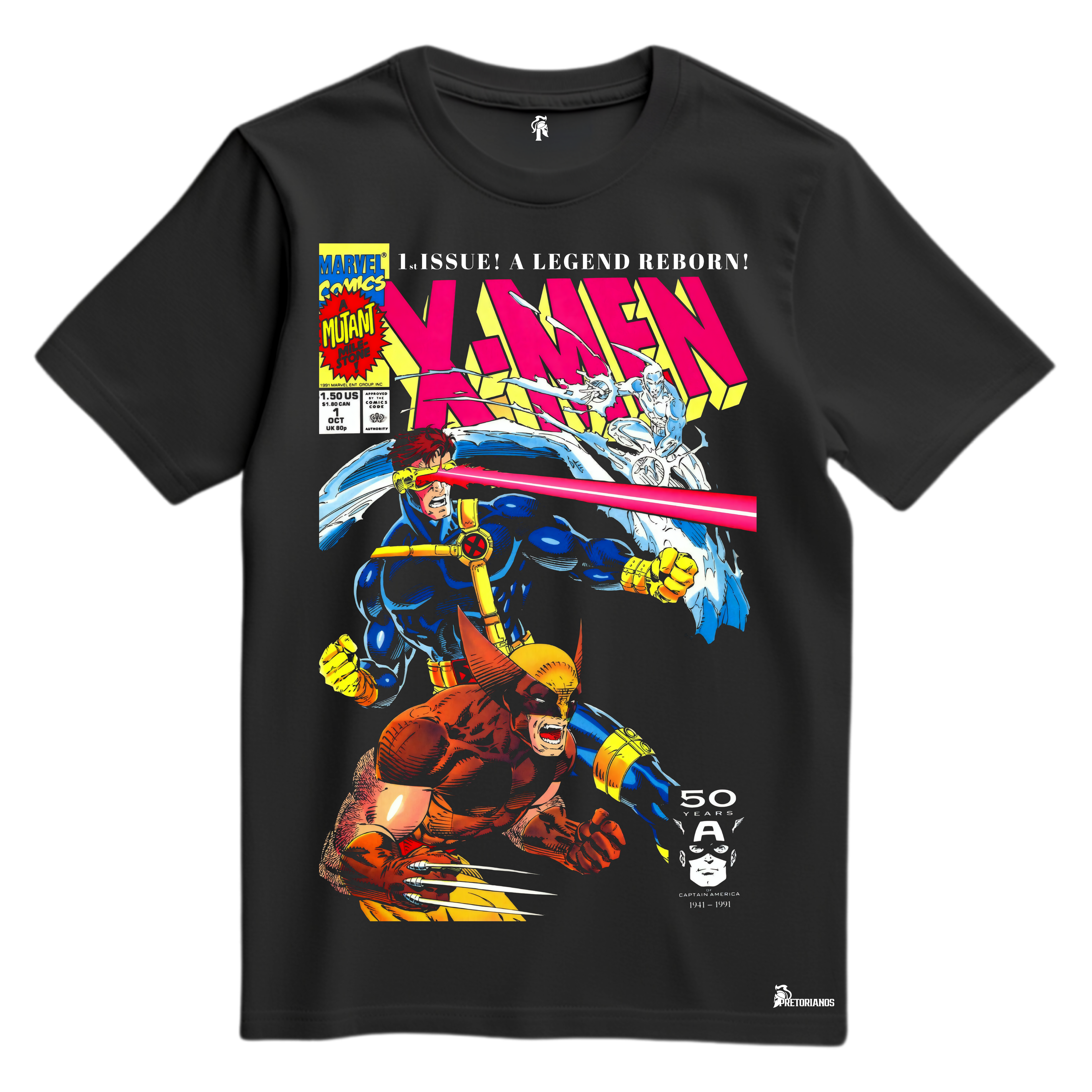 Playera Cyclops & Wolverine & Iceman - X Men